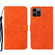 iPhone 15 Pro Ethnic Style Embossed Pattern Leather Phone Case - Orange