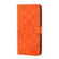 iPhone 15 Pro Ethnic Style Embossed Pattern Leather Phone Case - Orange