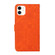 iPhone 15 Pro Ethnic Style Embossed Pattern Leather Phone Case - Orange