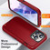 iPhone 15 Pro Life Waterproof Rugged Phone Case - Red + Black