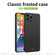 iPhone 15 Pro MOFI Fandun Series Frosted PC Ultra-thin All-inclusive Phone Case - Black