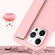 iPhone 15 Pro Skin Elastic Wrist Grip Back Cover Phone Case - Light Green