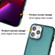 iPhone 15 Pro Leather Texture Full Coverage Phone Case - Green
