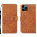 iPhone 15 Pro Ethnic Style Embossed Pattern Leather Phone Case - Brown iPhone 15 Pro Ethnic Style Embossed Pattern Leather Phone Case - Brown