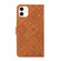 iPhone 15 Pro Ethnic Style Embossed Pattern Leather Phone Case - Brown iPhone 15 Pro Ethnic Style Embossed Pattern Leather Phone Case - Brown