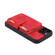iPhone 15 Pro Skin Feel Dream RFID Anti-theft PU Card Bag Phone Case - Red
