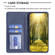 iPhone 15 Pro Diamond Lattice Magnetic Leather Flip Phone Case - Blue