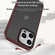 iPhone 15 Pro Brilliant Series Micro-frosted Anti-fingerprint PC Phone Case - Black