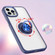 Ring Holder TPU Acrylic Phone Case iPhone 15 Pro - Blue Ring Holder TPU Acrylic Phone Case iPhone 15 Pro - Blue