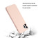 iPhone 15 Pro Straight Edge Solid Color TPU Shockproof Phone Case - Light Pink