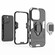 iPhone 15 Pro Shockproof PC + TPU Holder Phone Case - Red