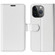 iPhone 15 Pro R64 Texture Horizontal Flip Leather Phone Case - White