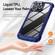 iPhone 15 Pro TPU + PC Lens Protection Phone Case - Blue