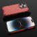iPhone 15 Pro Honeycomb Phone Case - Red iPhone 15 Pro Honeycomb Phone Case - Red