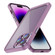 iPhone 15 Pro PC + TPU Phone Case with Lens Film - Light Purple
