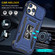 iPhone 15 Pro Armor PC + TPU Camera Shield Phone Case - Navy Blue