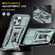 iPhone 15 Pro Armor PC + TPU Camera Shield Phone Case - Alpine Green
