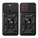 iPhone 15 Pro Sliding Camera Cover Design TPU+PC Phone Case - Red