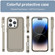 iPhone 15 Pro Candy Series TPU Phone Case - Transparent Grey