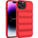 iPhone 15 Pro Eiderdown Airbag Shockproof Phone Case - Red