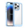 iPhone 15 Pro Colorful Series Acrylic + TPU Phone Case - Blue