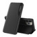 iPhone 15 Pro Side Display Flip Leather Phone Case - Black