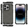 iPhone 15 Pro Lanyard Honeycomb Phone Case - Black