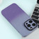 iPhone 15 Pro Gradient Starry Silicone Phone Case with Lens Film - Grey Purple