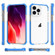 iPhone 15 Pro Four-corner Shockproof TPU + Acrylic Phone Case - Blue