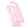 iPhone 15 Pro Terminator Style Glitter Powder MagSafe Magnetic Phone Case - Pink