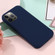 iPhone 15 Pro Shockproof Silicone Magsafe Phone Case - Navy Blue
