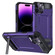 iPhone 15 Pro Matte Holder Phone Case - Purple