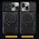 iPhone 15 Pro CD Texture Sliding Camshield Magnetic Holder Phone Case - Purple
