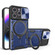 iPhone 15 Pro CD Texture Sliding Camshield Magnetic Holder Phone Case - Blue