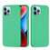 iPhone 15 Pro Solid Color Silicone Phone Case - Green