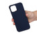 iPhone 15 Pro Solid Color Silicone Phone Case - Midnight Blue