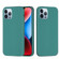 iPhone 15 Pro Solid Color Silicone Phone Case - Pine Needle Green