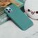 iPhone 15 Pro Solid Color Silicone Phone Case - Pine Needle Green