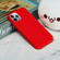 iPhone 15 Pro Solid Color Silicone Phone Case - Red