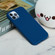 iPhone 15 Pro Solid Color Silicone Phone Case - Cobalt Blue