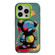 iPhone 15 Pro Animal Pattern Oil Painting Series PC + TPU Phone Case - Colorful Bear