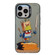 iPhone 15 Pro Animal Pattern Oil Painting Series PC + TPU Phone Case - Clown