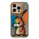 iPhone 15 Pro Animal Pattern Oil Painting Series PC + TPU Phone Case - Fat Rabbit