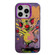 iPhone 15 Pro Animal Pattern Oil Painting Series PC + TPU Phone Case - Happy Pig