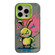 iPhone 15 Pro Animal Pattern Oil Painting Series PC + TPU Phone Case - Rabbit