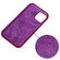 iPhone 15 Pro Solid Color Silicone Phone Case - Violet