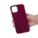 iPhone 15 Pro Solid Color Silicone Phone Case - Violet