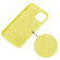 iPhone 15 Pro Solid Color Silicone Phone Case - Lemon Yellow