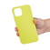 iPhone 15 Pro Solid Color Silicone Phone Case - Lemon Yellow
