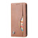 iPhone 15 Knead Skin Texture Horizontal Flip Leather Phone Case - Brown